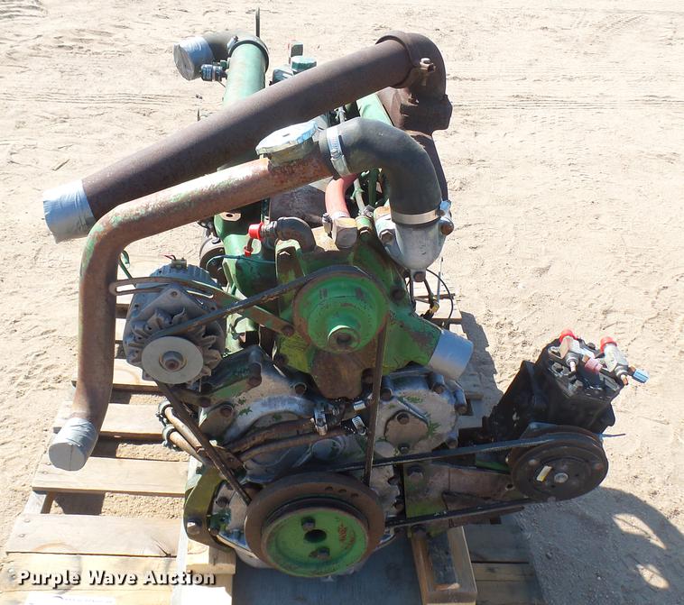 image for item EB9028 John Deere six cylinder diesel engine
