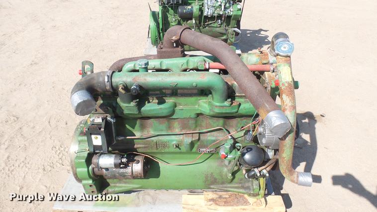 image for item EB9028 John Deere six cylinder diesel engine