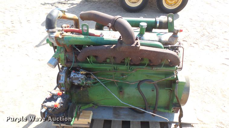 image for item EB9028 John Deere six cylinder diesel engine