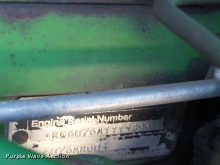 image for item K6405 1989 John Deere 4955 tractor