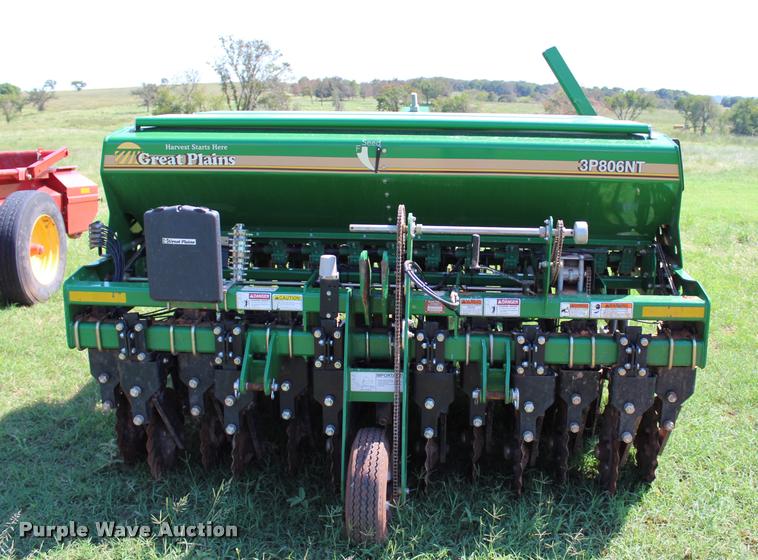 image for item L1957 Great Plains 3P806NT-1375 no-till grain drill