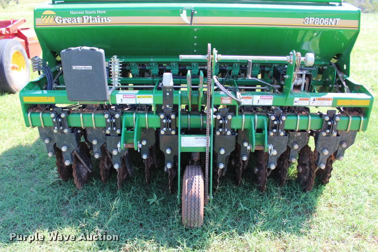 image for item L1957 Great Plains 3P806NT-1375 no-till grain drill