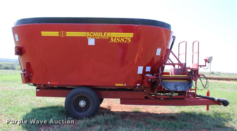 image for item L1959 2015 Schuler MS875 vertical mixer feed wagon