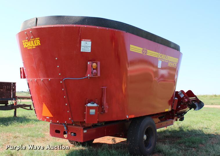 image for item L1959 2015 Schuler MS875 vertical mixer feed wagon