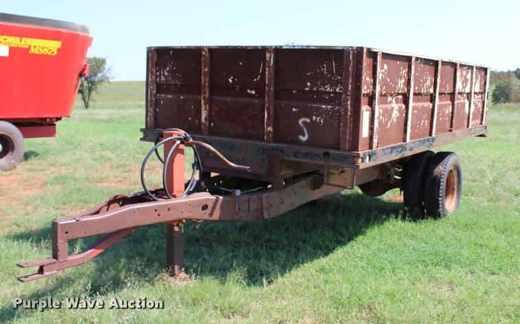 image for item L1960 Shop built utility trailer