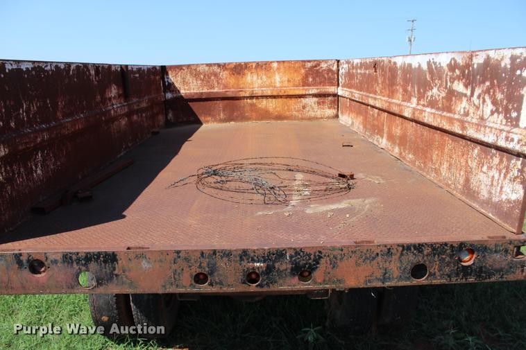 image for item L1960 Shop built utility trailer