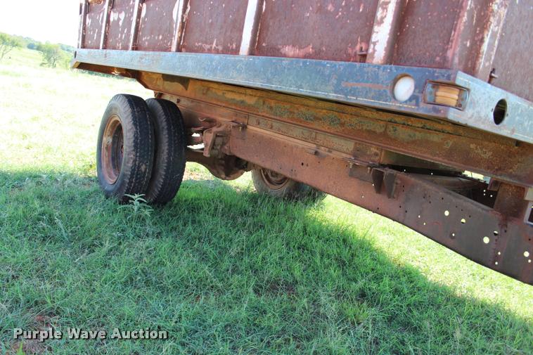 image for item L1960 Shop built utility trailer