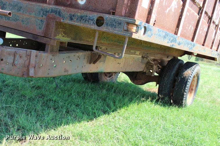 image for item L1960 Shop built utility trailer