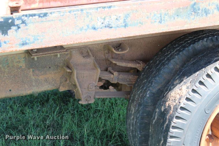 image for item L1960 Shop built utility trailer
