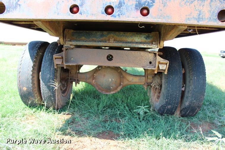 image for item L1960 Shop built utility trailer