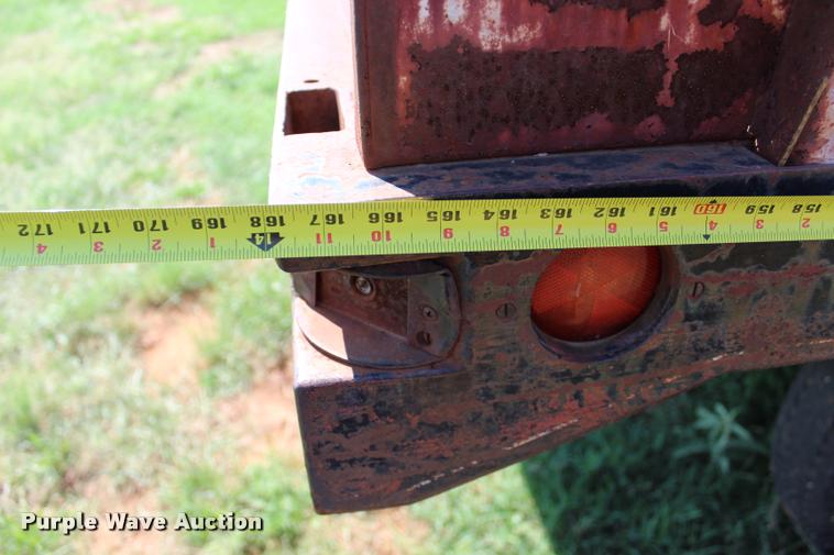 image for item L1960 Shop built utility trailer