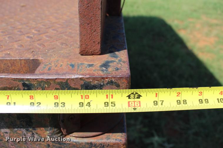 image for item L1960 Shop built utility trailer