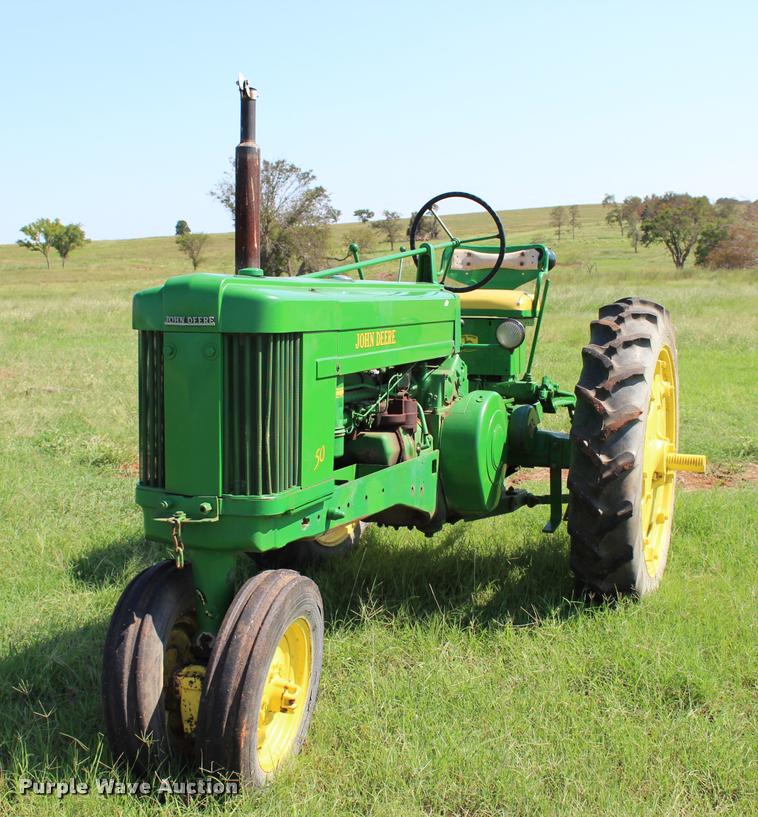 image for item L1961 1953 John Deere 50 tractor