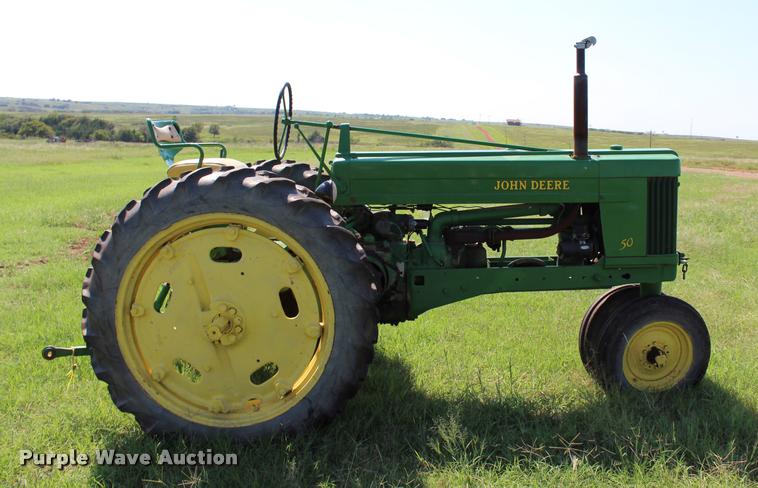 image for item L1961 1953 John Deere 50 tractor