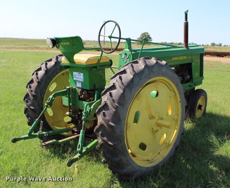 image for item L1961 1953 John Deere 50 tractor
