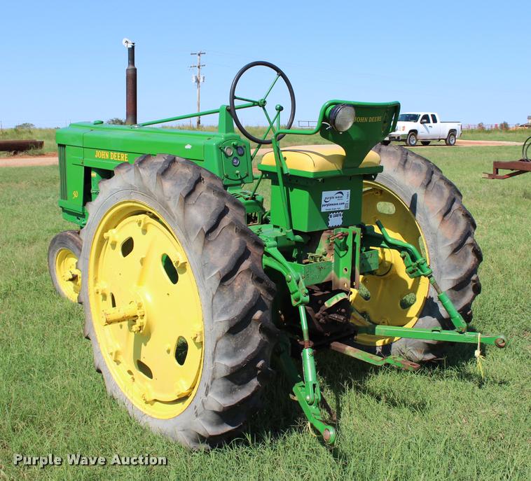 image for item L1961 1953 John Deere 50 tractor