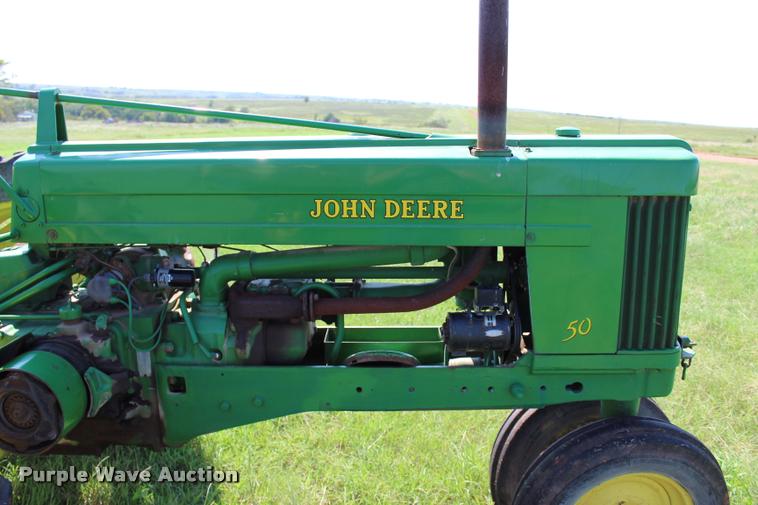 image for item L1961 1953 John Deere 50 tractor