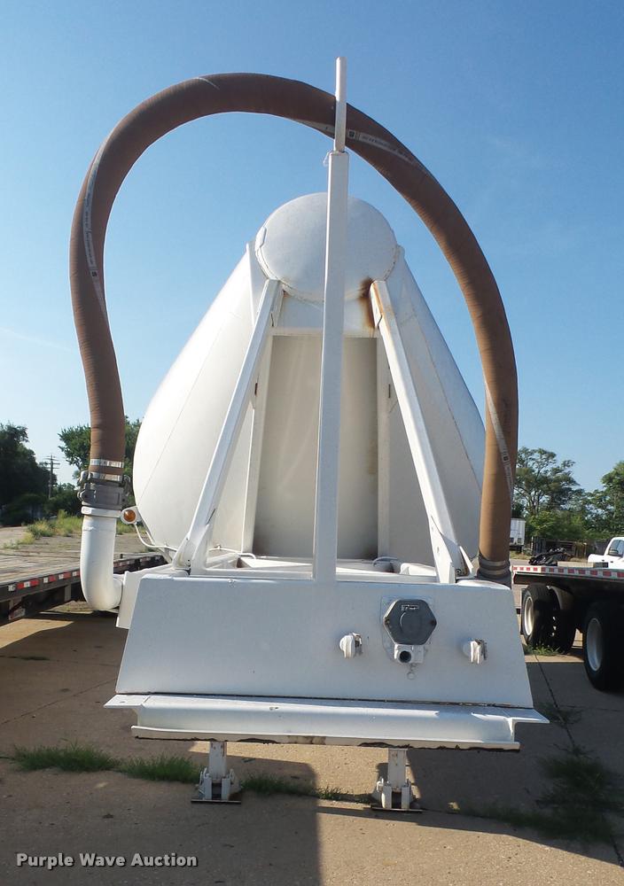 image for item DA1666 1979 Fruehauf HEB-F2-J-985 triple hopper pneumatic dry bulk tank trailer