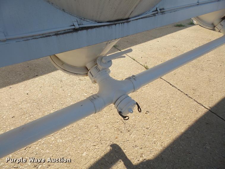 image for item DA1666 1979 Fruehauf HEB-F2-J-985 triple hopper pneumatic dry bulk tank trailer