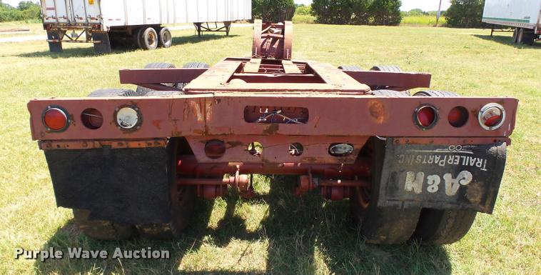 image for item DB4101 1998 Talbert TD-25-RG-RA lowboy equipment trailer