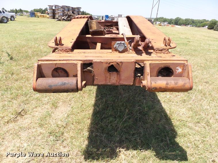 image for item DB4101 1998 Talbert TD-25-RG-RA lowboy equipment trailer