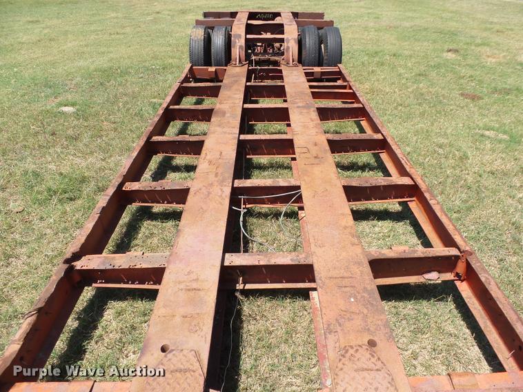 image for item DB4101 1998 Talbert TD-25-RG-RA lowboy equipment trailer