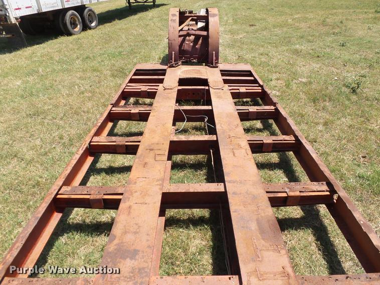 image for item DB4101 1998 Talbert TD-25-RG-RA lowboy equipment trailer