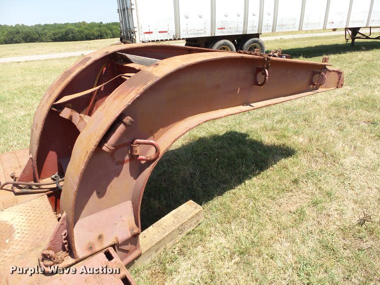 image for item DB4101 1998 Talbert TD-25-RG-RA lowboy equipment trailer