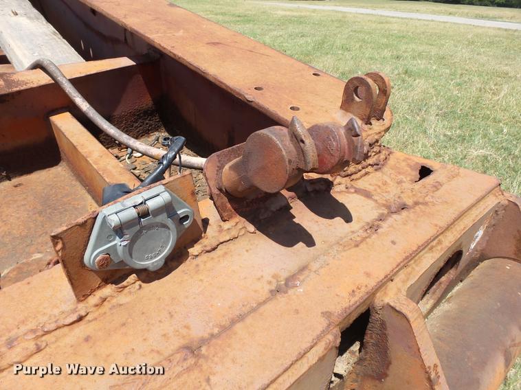 image for item DB4101 1998 Talbert TD-25-RG-RA lowboy equipment trailer