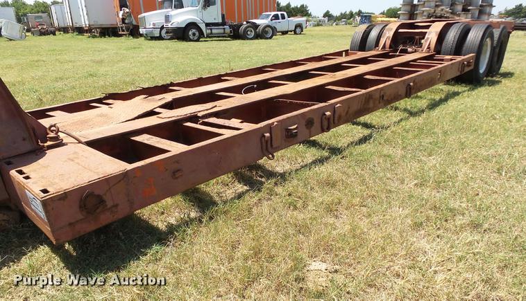 image for item DB4101 1998 Talbert TD-25-RG-RA lowboy equipment trailer