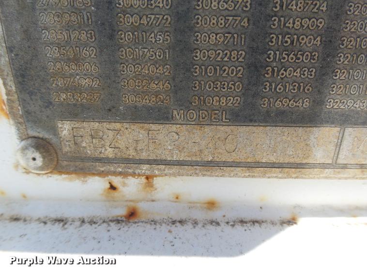 image for item DB4103 1970 Fruehauf FBZ-F2-40 dry van trailer