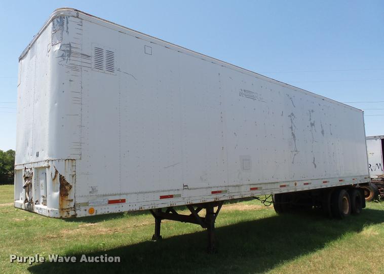 image for item DB4104 1975 Fruehauf FBZ9-F2-40 dry van trailer