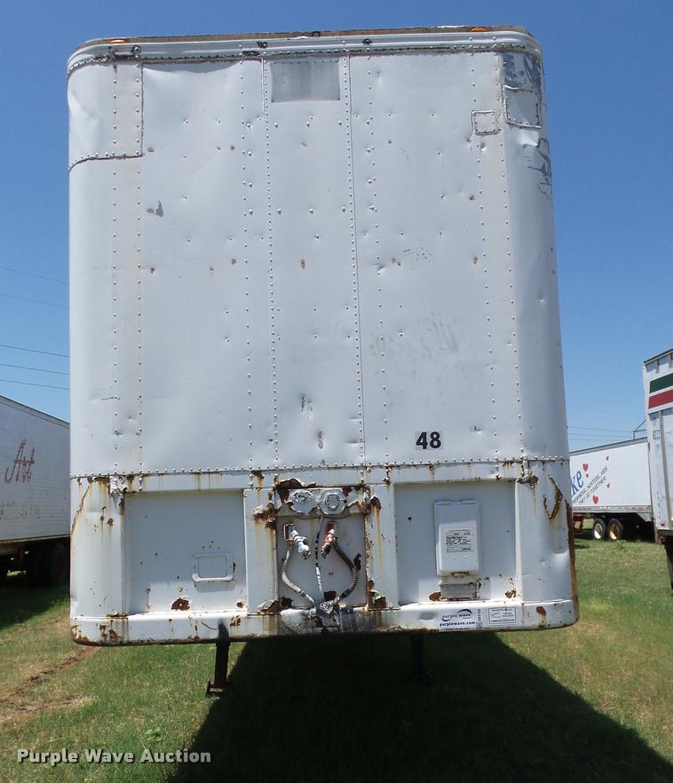 image for item DB4104 1975 Fruehauf FBZ9-F2-40 dry van trailer