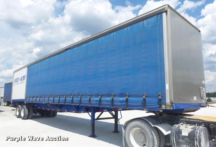 image for item DB5859 2000 Wabash SSI 3310 side curtain trailer