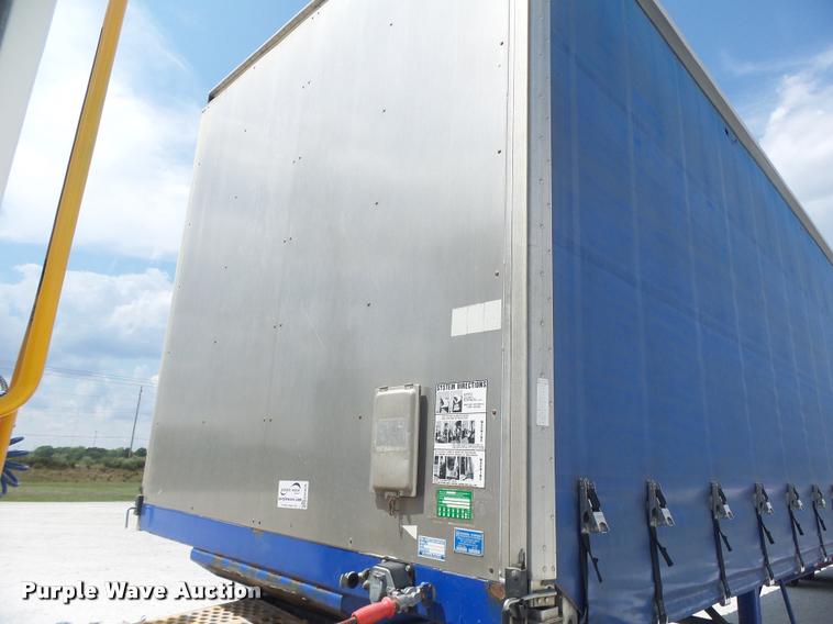image for item DB5859 2000 Wabash SSI 3310 side curtain trailer
