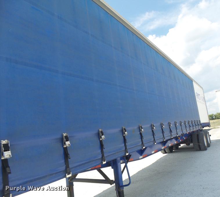 image for item DB5859 2000 Wabash SSI 3310 side curtain trailer