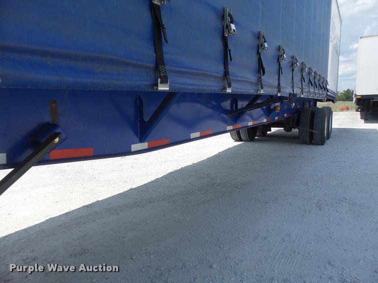 image for item DB5859 2000 Wabash SSI 3310 side curtain trailer