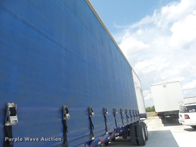 image for item DB5859 2000 Wabash SSI 3310 side curtain trailer