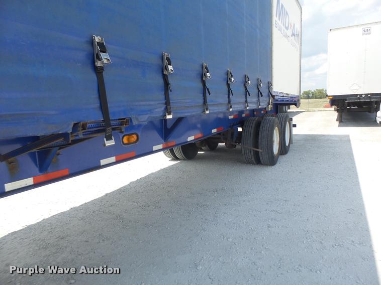 image for item DB5859 2000 Wabash SSI 3310 side curtain trailer