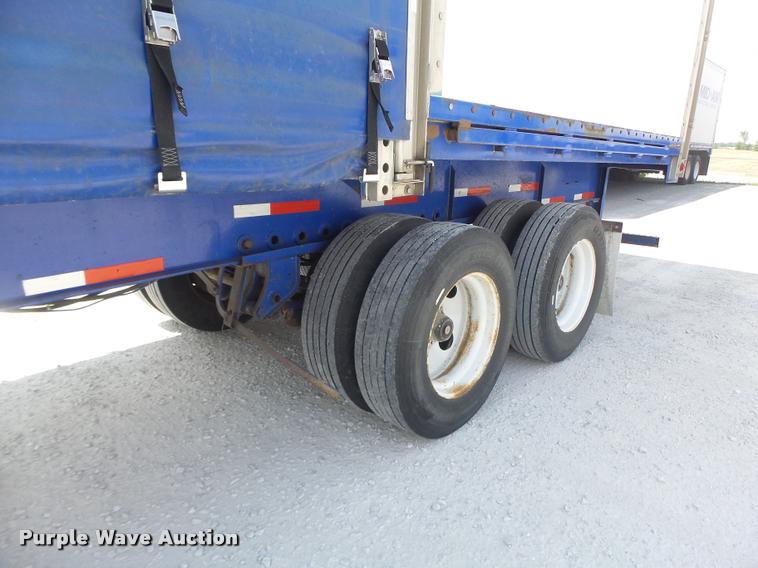 image for item DB5859 2000 Wabash SSI 3310 side curtain trailer