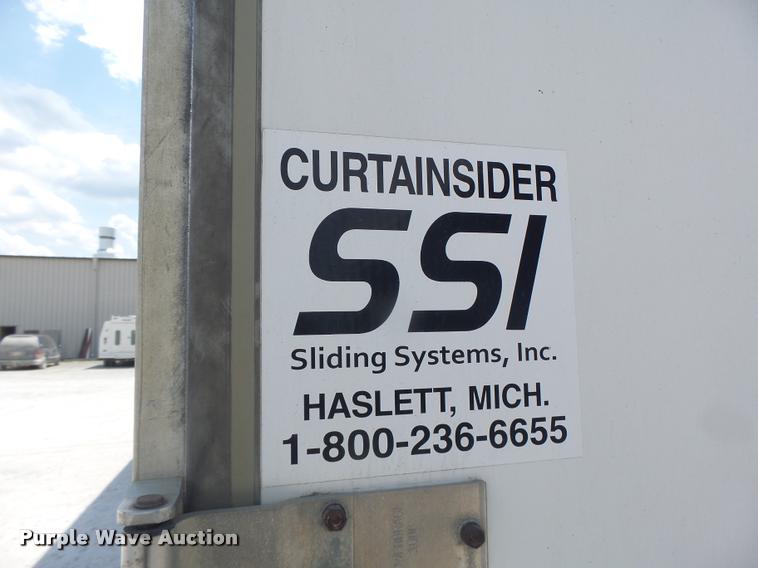 image for item DB5859 2000 Wabash SSI 3310 side curtain trailer
