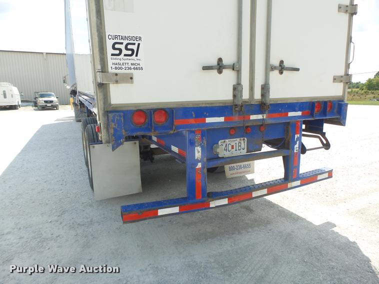 image for item DB5859 2000 Wabash SSI 3310 side curtain trailer