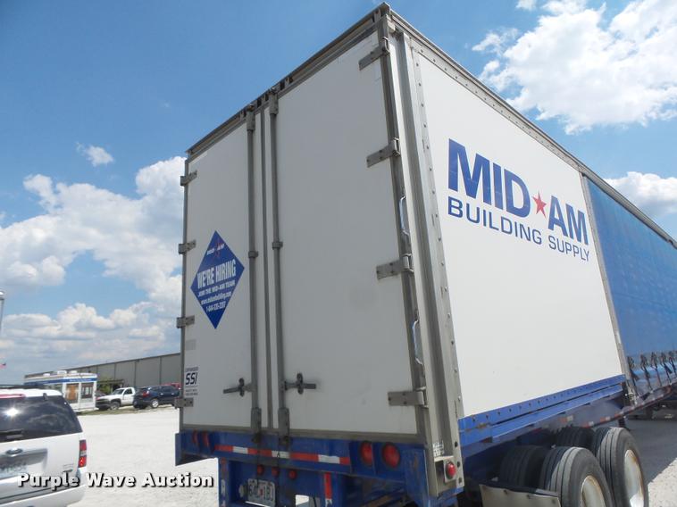 image for item DB5859 2000 Wabash SSI 3310 side curtain trailer