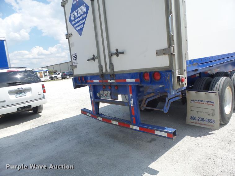 image for item DB5859 2000 Wabash SSI 3310 side curtain trailer