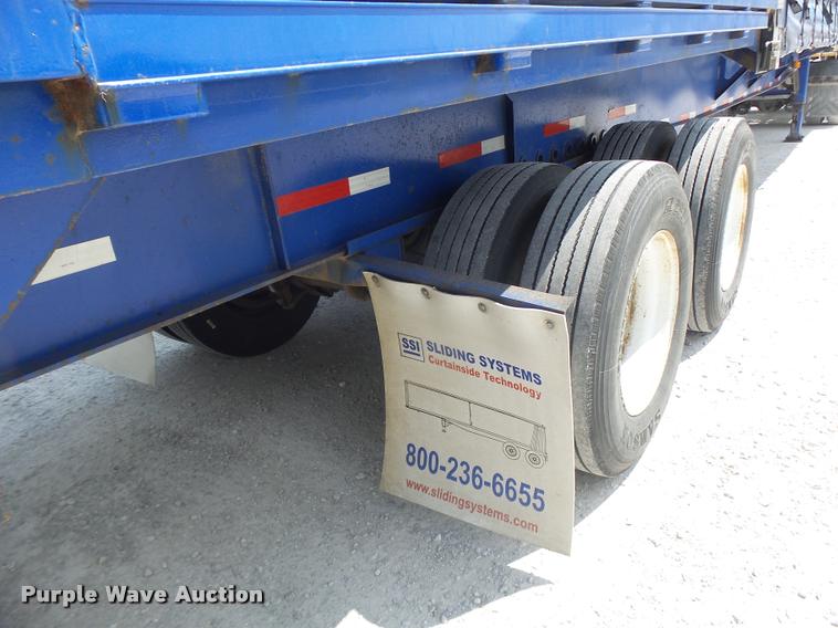 image for item DB5859 2000 Wabash SSI 3310 side curtain trailer