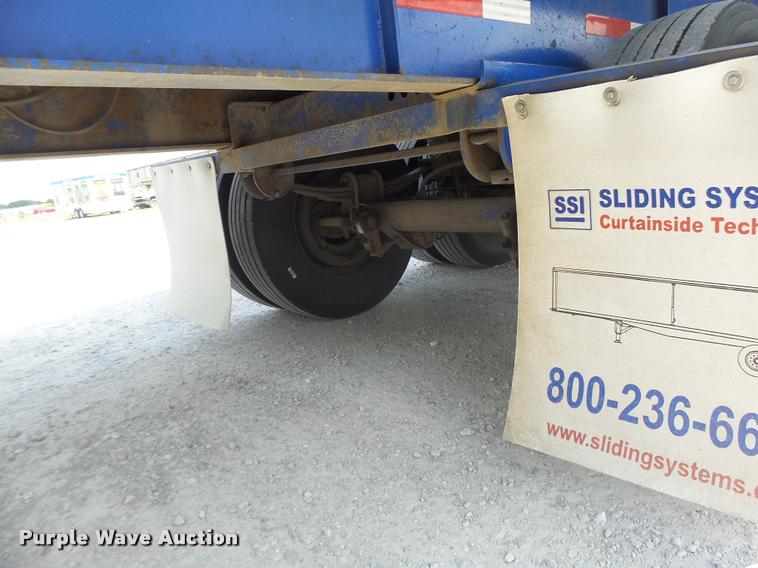 image for item DB5859 2000 Wabash SSI 3310 side curtain trailer