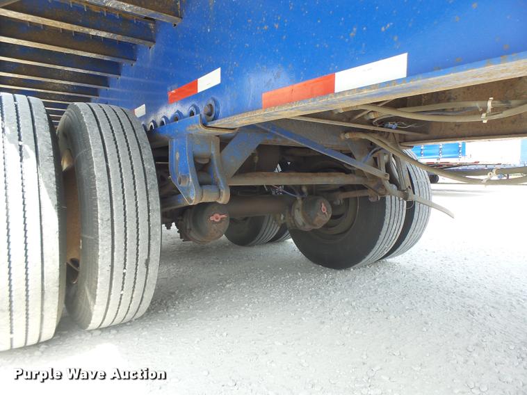 image for item DB5859 2000 Wabash SSI 3310 side curtain trailer