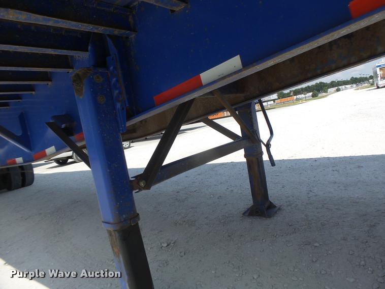 image for item DB5859 2000 Wabash SSI 3310 side curtain trailer