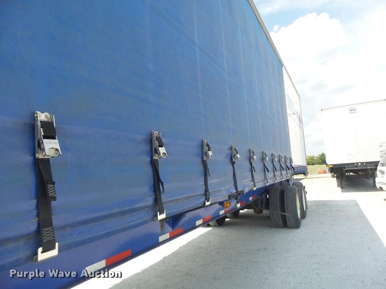 image for item DB5859 2000 Wabash SSI 3310 side curtain trailer