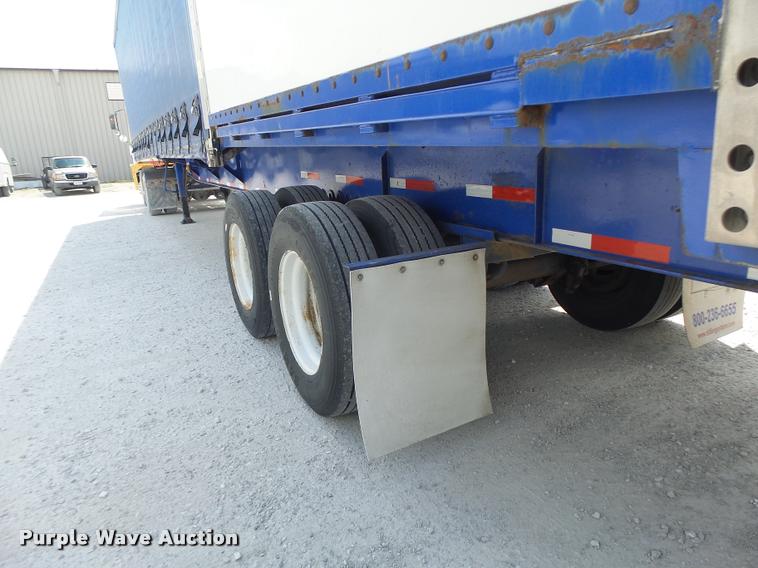 image for item DB5859 2000 Wabash SSI 3310 side curtain trailer